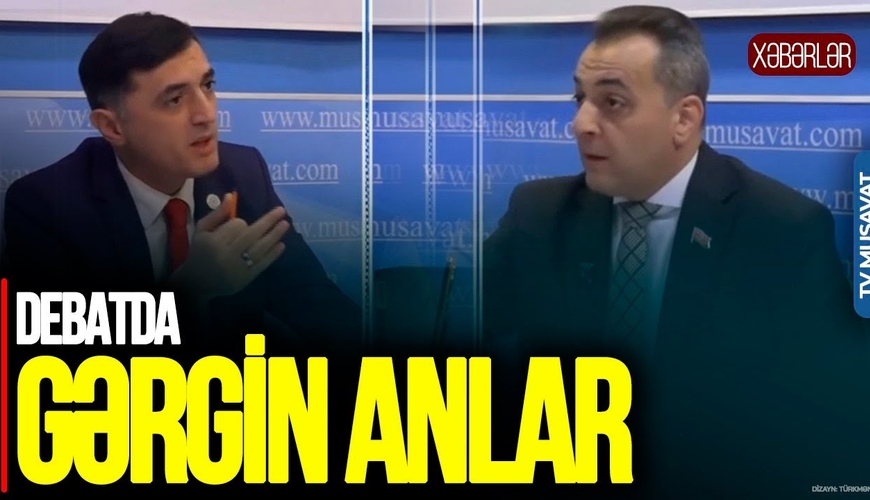 Tural bəy, özünüzü İFŞA EDİRSİZ: Vüqar bəy, orda müxalifət yoxdu deyə o gündədilər-DEBATDA İTTİHAMLAR - VİDEO