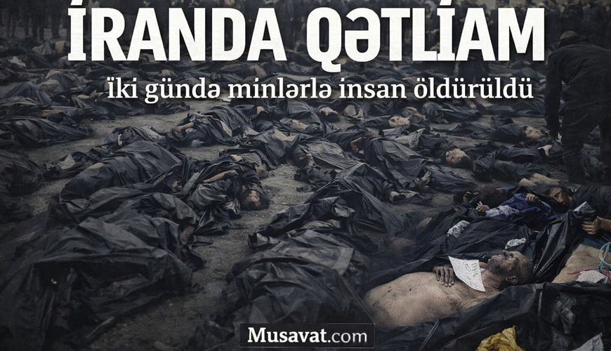 İranda dəhşətli qətliam görüntüləri yayıldı: MİNLƏRLƏ ÖLÜ! – YENİ VİDEOLAR