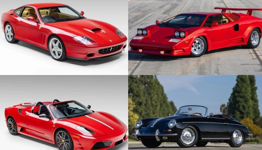 С молотка уйдет коллекция редких суперкаров Ferrari, Lamborghini и Porsche - ФОТО