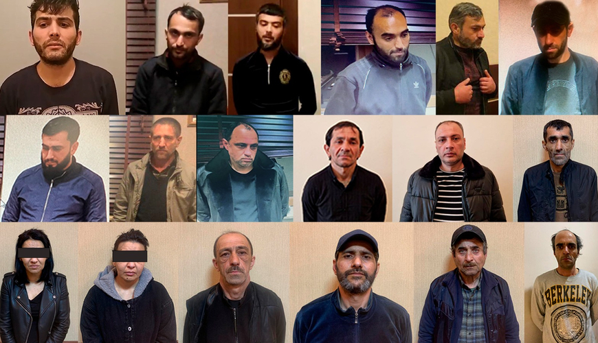 Bakıda 18 nəfər saxlanıldı: İran vətəndaşlarına işləyirmişlər - VİDEO