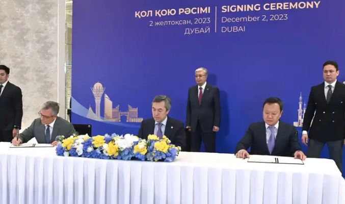 Qazaxıstan ərəb şirkətləri ilə 4,5 milyard dollarlıq saziş imzaladı