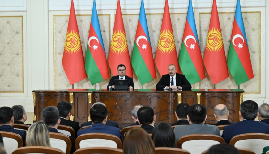 «Мы радуемся успехам братского азербайджанского народа». Полный текст сегодняшнего выступления Жапарова