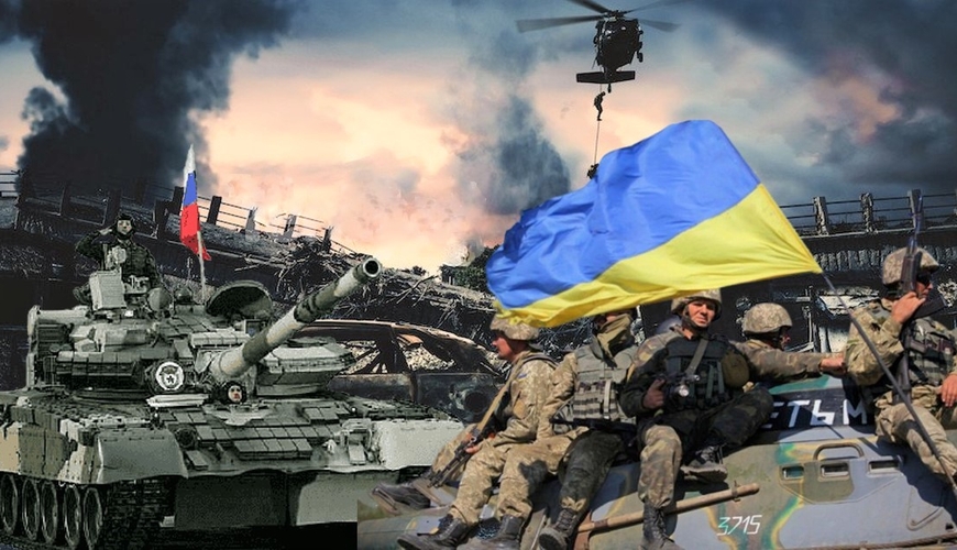 Ukrayna qüvvələri rus səngərlərinə belə hücum etdi - VİDEO