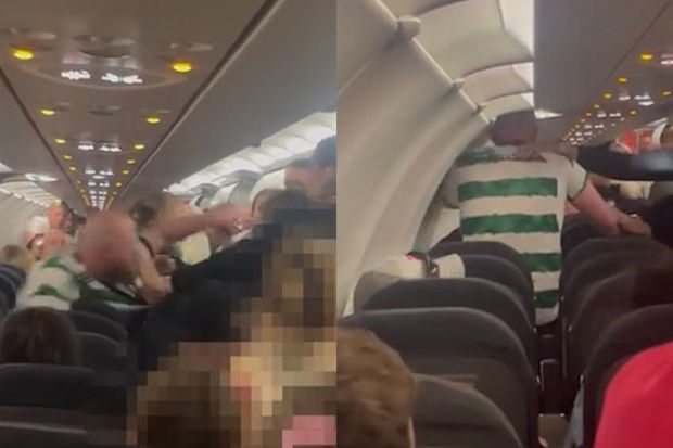 Пассажир рейса в Анталью выпил бутылку водки и избил попутчиков - ВИДЕО