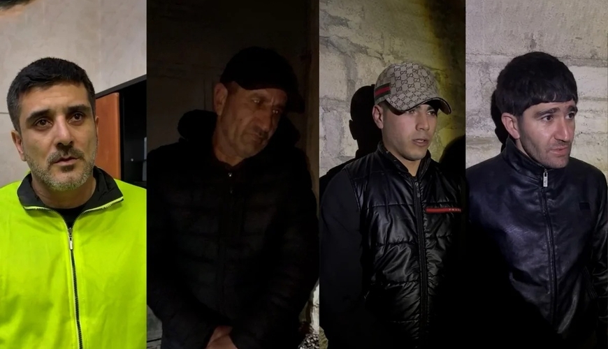 Polisdən ƏMƏLİYYAT: 4 nəfər saxlanıldı - ANBAAN GÖRÜNTÜLƏR
