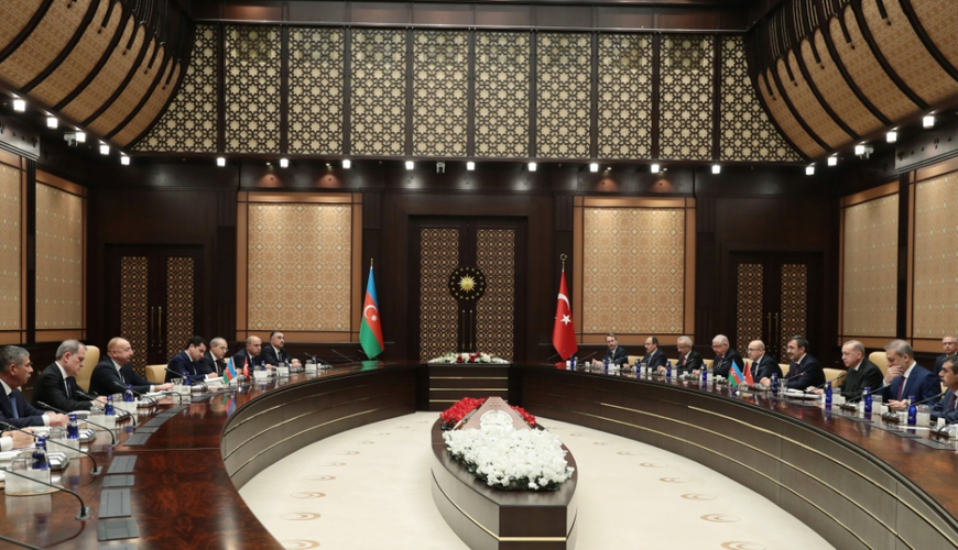 Азербайджан и Турция подписали ряд межгосударственных соглашений - ВИДЕО
