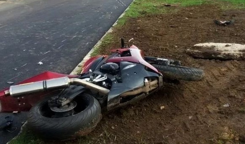 Bakıda 23 yaşlı motosikletçini avtomobil vurub