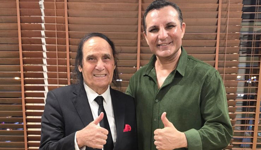 Rafet El Roman Niyaməddin Musayevlə - FOTO