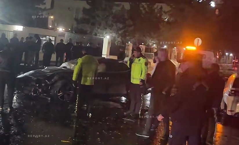 Bakıda qəza olub, xəsarət alanlar var