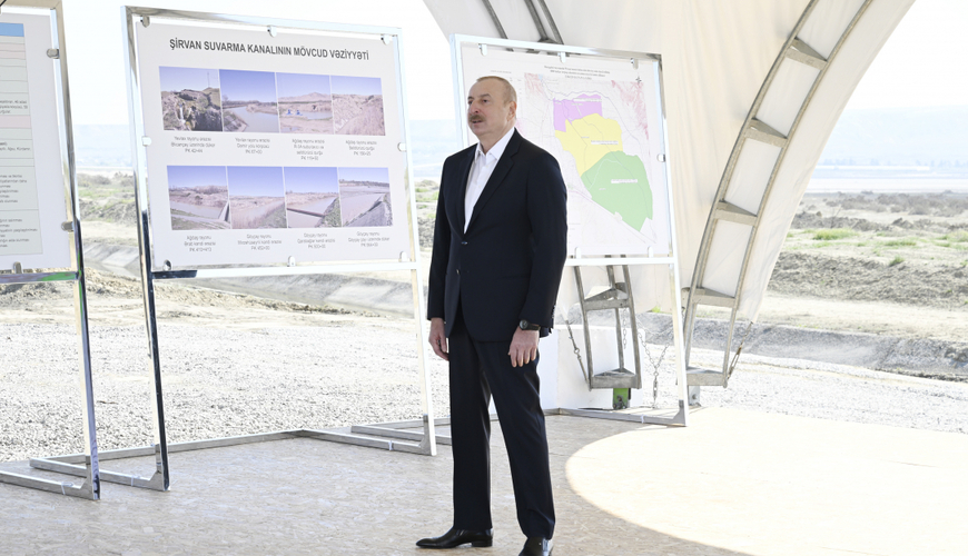 Ильхам Алиев: Тысячи людей получат пользу от этого проекта