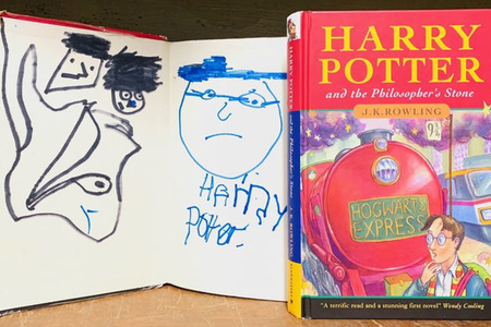 Потрепанного "Гарри Поттера" купили за полфунта и продали в 30 000 раз дороже