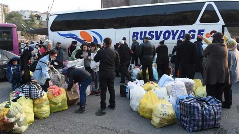 Ermənilərin Ermənistana maneəsiz daşınması üçün 30 avtobus AYRILDI