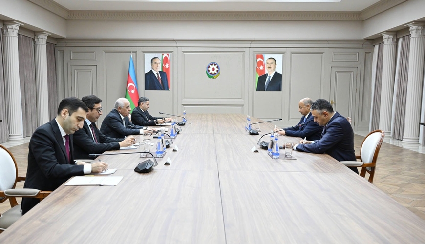Əli Əsədov Beynəlxalq Su İdman Növləri Federasiyasının prezidenti ilə görüşdü