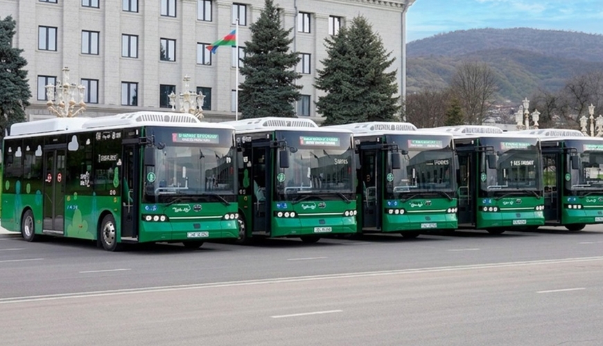 Xankəndidə avtobuslar fəaliyyətə başlayır