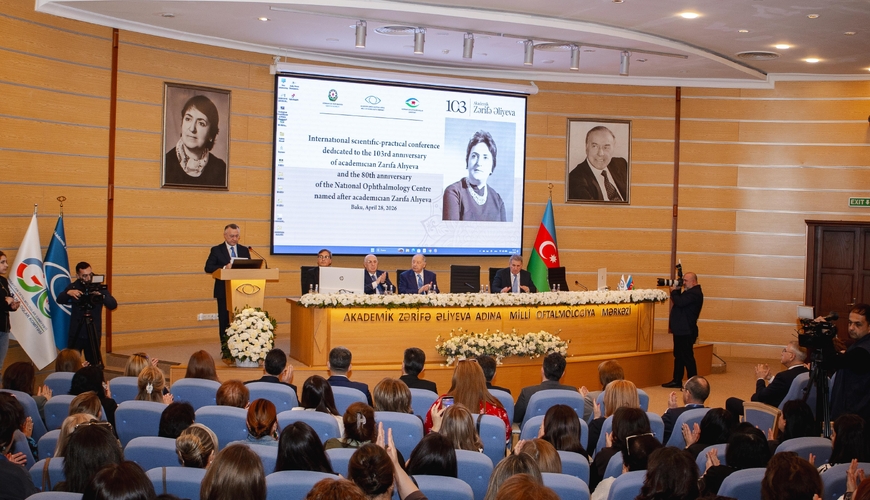 Bakıda akademik Zərifə Əliyevanın 103 illiyinə həsr olunmuş beynəlxalq konfrans keçirildi - FOTOLAR