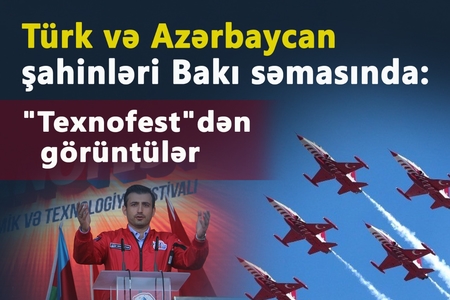 Türk və Azərbaycan şahinləri Bakı səmasında: 