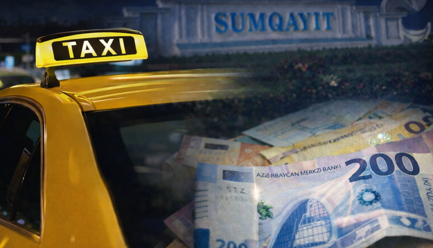 Sumqayıtda taksi BAHALAŞDI, səbəb bu imiş...
