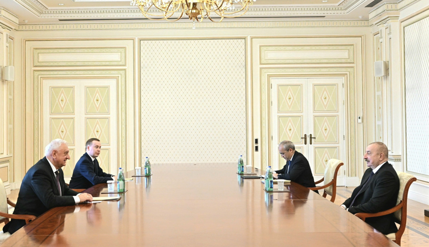 Prezident İlham Əliyev Avrasiya İqtisadi Komissiyası Kollegiyasının sədrini qəbul edib