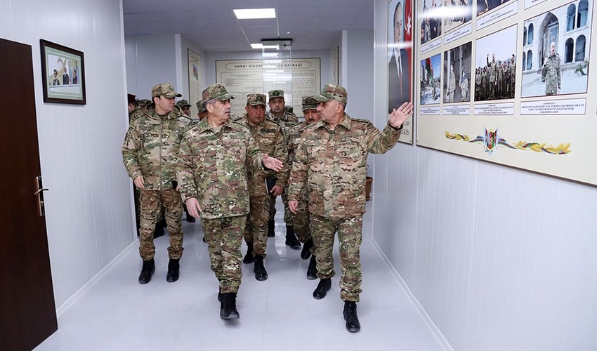 Azad olunan ərazilərdə Azərbaycan Ordusunun yeni hərbi hissəsi istifadəyə verilib