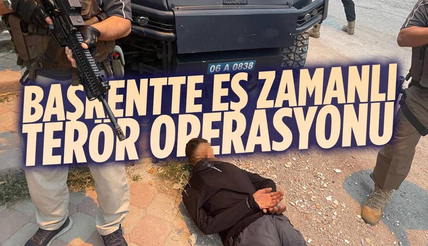 Türkiyədə terror əməliyyatı: 24 nəfər tutuldu
