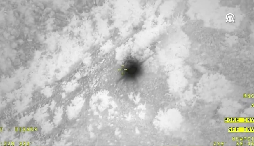 Helikopterin dağıntıları olduğu iddia edilən görüntülər yayıldı - VİDEO