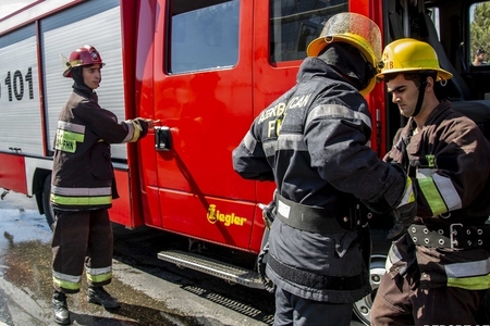 Salyanda yanğın olub, ölən var