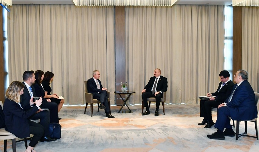 İlham Əliyev BMT Baş Assambleyasının 77-ci sessiyasının prezidentini qəbul edib
