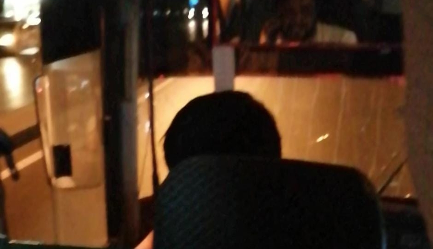 Bakıda avtobus sürücüsü ilə sərnişin arasında mübahisə düşdü – VİDEO