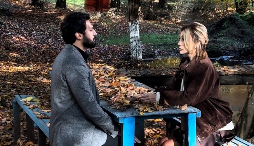 Röya Türkayla kamera qarşısına keçdi - VİDEO