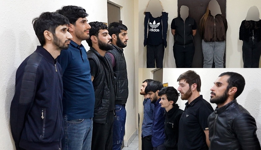 Masazırda narkotik əməliyyatı: 13 nəfər saxlanıldı - VİDEO
