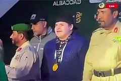 16 yaşlı Adam Kadırov daha bir medal qazanıb