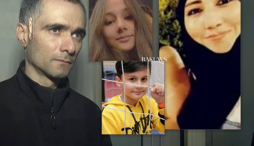 Ana və iki azyaşlı övladını öldürən məktəb direktoru barəsində YENİ XƏBƏR - VİDEO