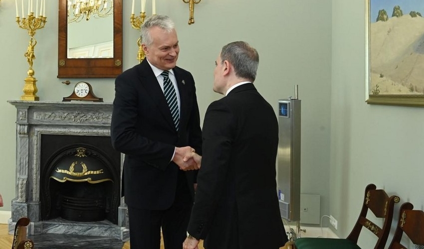 Ceyhun Bayramov Litva Prezidenti ilə görüşüb, ikitərəfli əməkdaşlıq müzakirə olunub