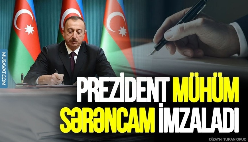 SON DƏQİQƏ: Prezidentdən mühüm SƏRƏNCAM - Onları TƏLTİF ETDİ