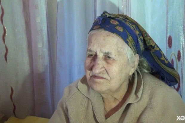 Ağstafada yaşayan 91 yaşlı erməniəsilli qadın Qarabağı görmək istəyir - VİDEO