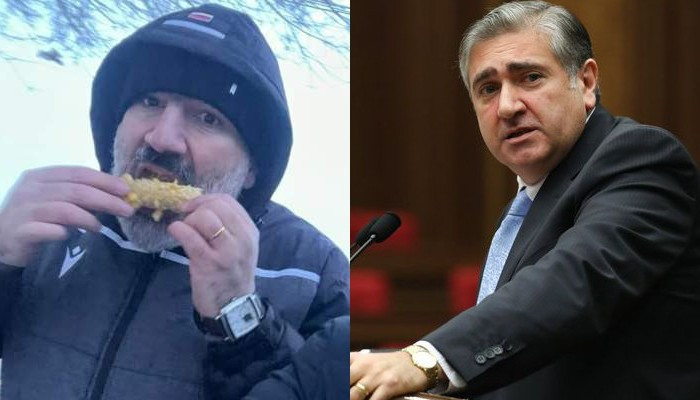 "Region qaynayır, Nikol isə qarğıdalı yeməklə məşğuldur" - Erməni deputat