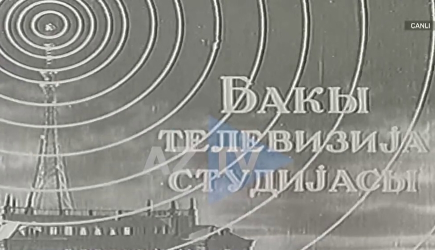 1950-ci illərdə Azərbaycan Televiziyasında efir günü - NADİR GÖRÜNTÜLƏR