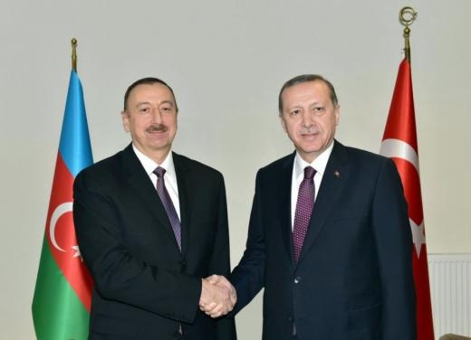 Президент Алиев поздравил Эрдогана с днем рождения