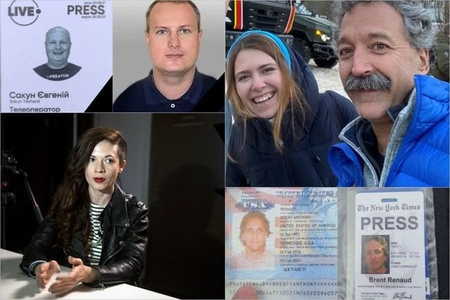 Ukraynada bir ayda beş jurnalist öldürülüb, yeddisi yaralanıb