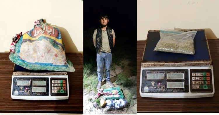 Пресечена контрабанда 11,5 кг наркотиков из Ирана в Азербайджан