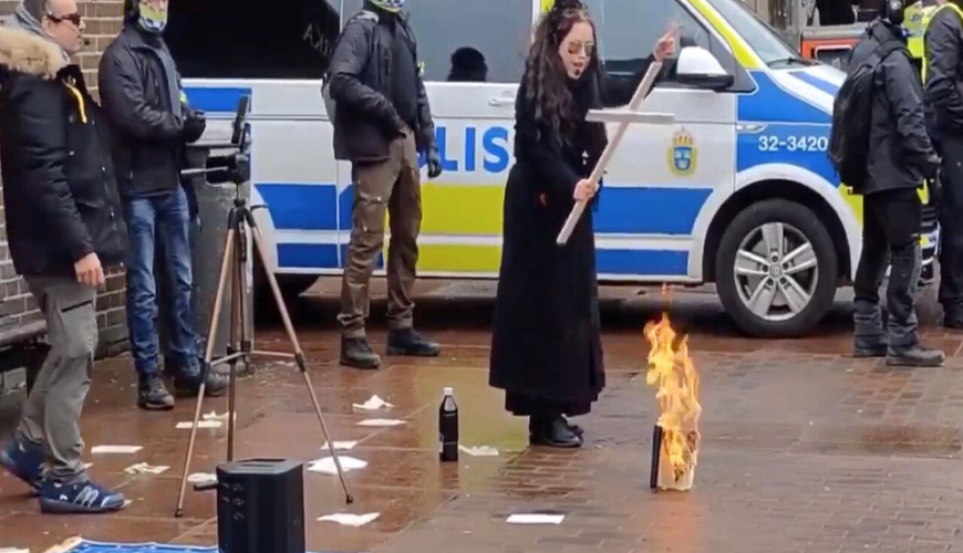 İsveçdə daha bir Quran yandırma hadisəsi baş verib - media