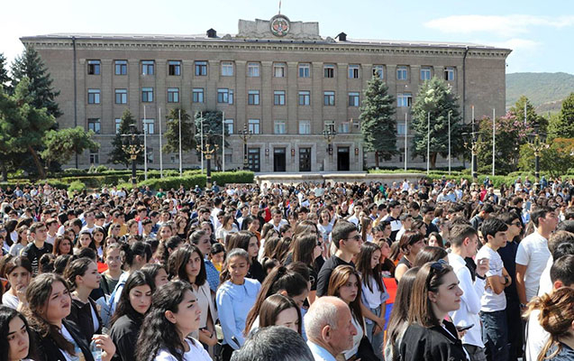 Xankəndidə aksiya BAŞLADI, döyüş mövqeləri YARADILDI - Görüntülər “Həftə içi”ndə...