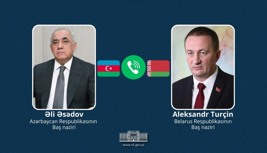 Əli Əsədov belaruslu həmkarı ilə İranın Naxçıvana PUA hücumunu müzakirə etdi