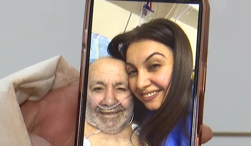 Xaçatryanın xəstəxanadan FOTOSU