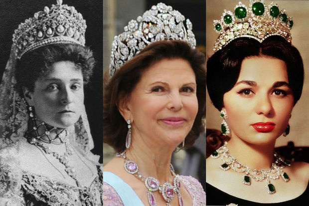 Три самые эффектные тиары: среди них украшение императрицы азербайджанского происхождения - ФОТО