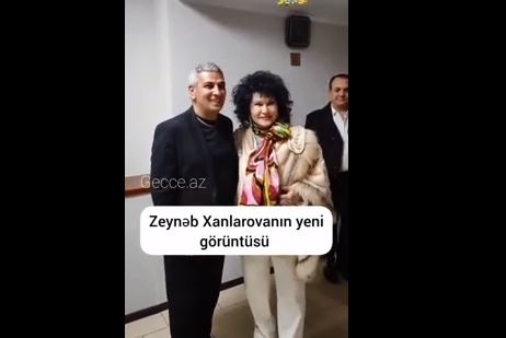 87 yaşlı Zeynəb Xanlarovanın yeni görüntüsünə tərif yağdı - VİDEO