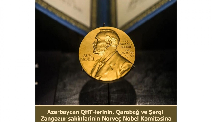 QHT-lər, Qarabağ və Şərqi Zəngəzur sakinləri Vardanyanla bağlı Norveç Nobel Komitəsinə açıq məktub göndərdi
