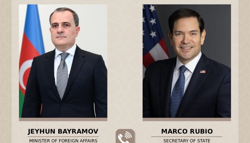 Bayramov və Rubio Zəngəzuru müzakirə etdilər