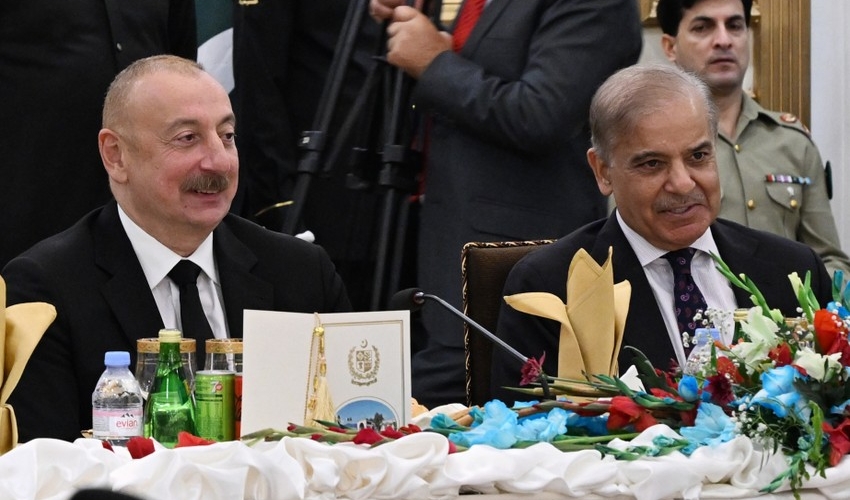 Pakistanda Azərbaycan Prezidentinin şərəfinə rəsmi nahar verilib