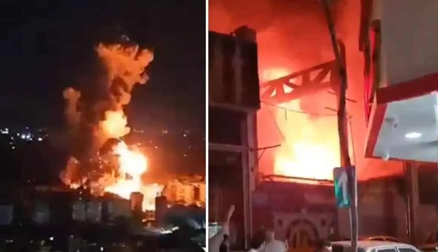 İran BOMBALANDI! Tehran və digər şəhərlər, stansiyalar, aeroport, qərargah VURULDU - “Ana Xəbər”